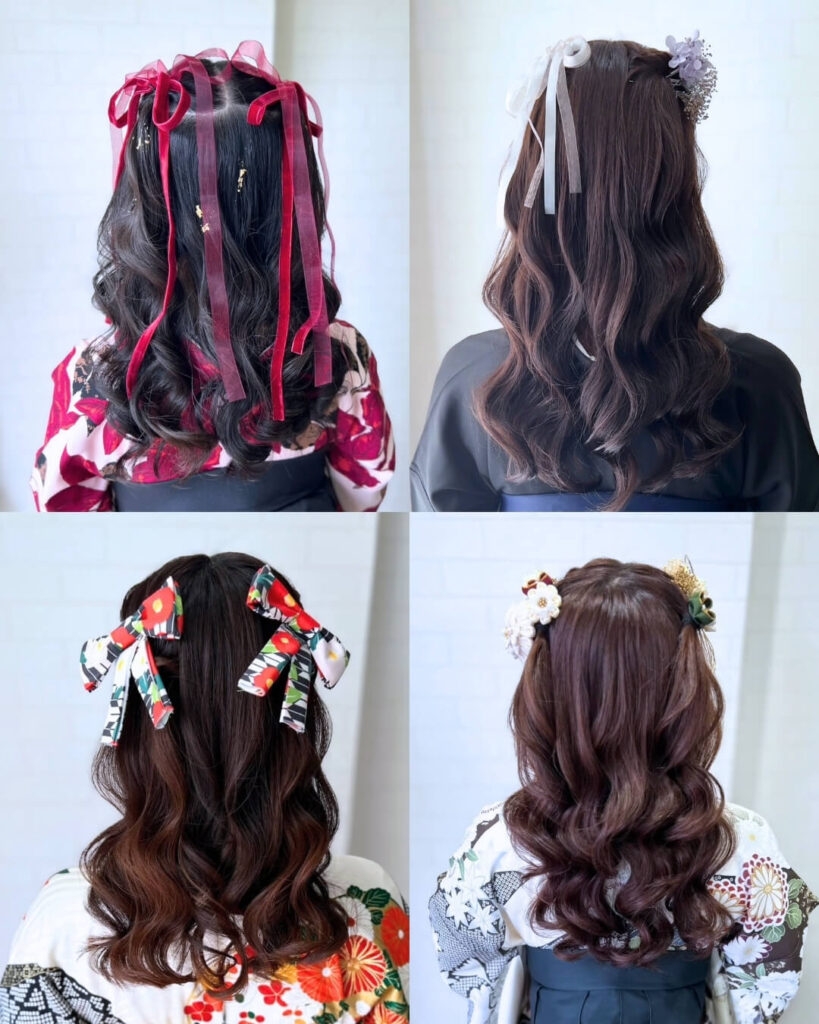2026年卒業式のハーフツインヘアスタイル4選