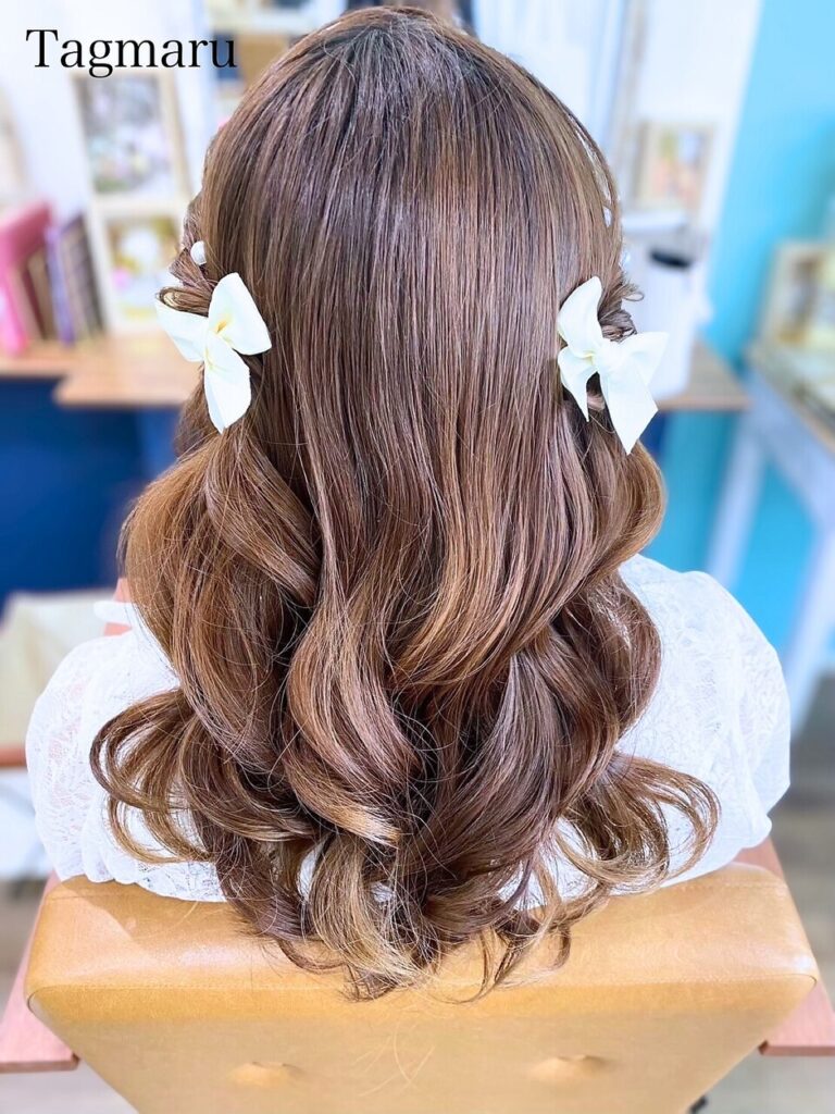 ツインハーフ☆リボンアレンジ