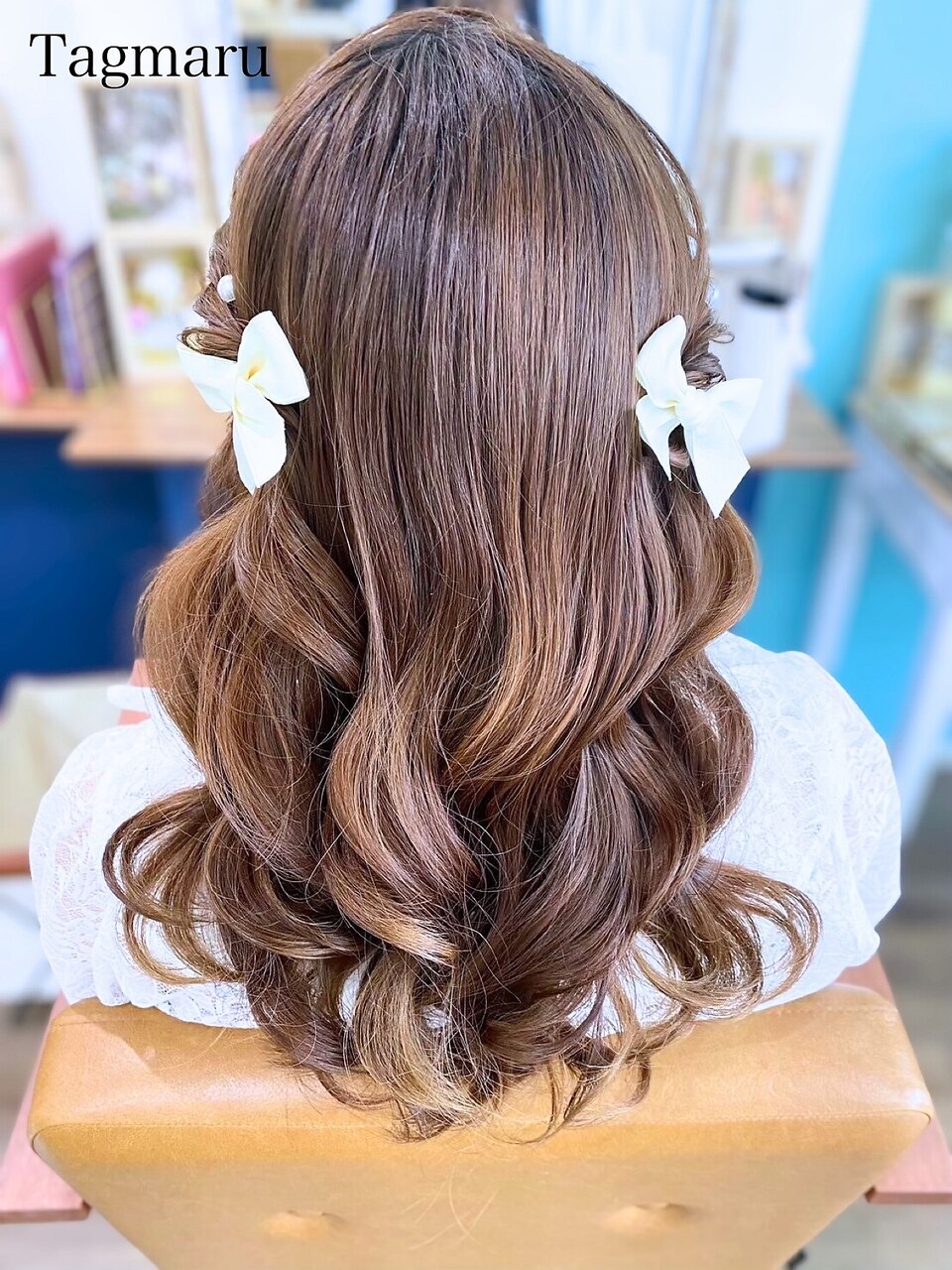 ツインハーフ☆リボンアレンジ