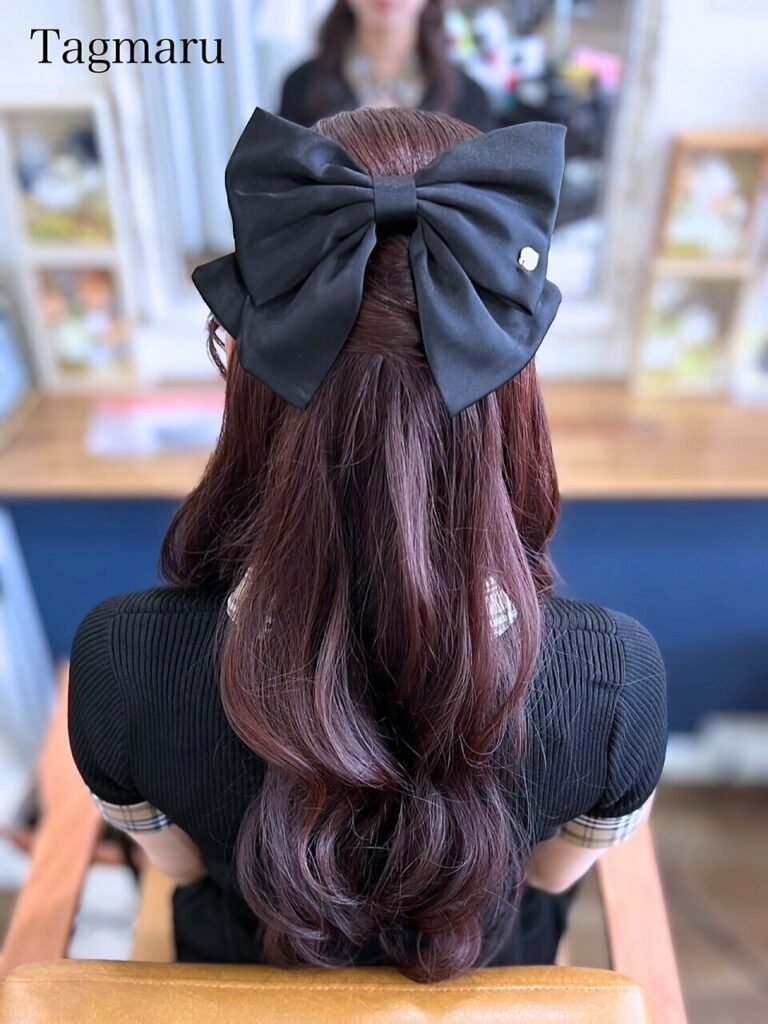キレイめハーフアップ☆