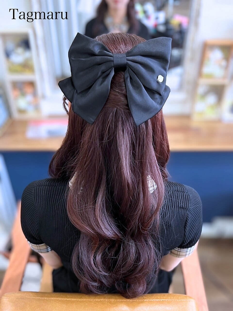 キレイめハーフアップ☆