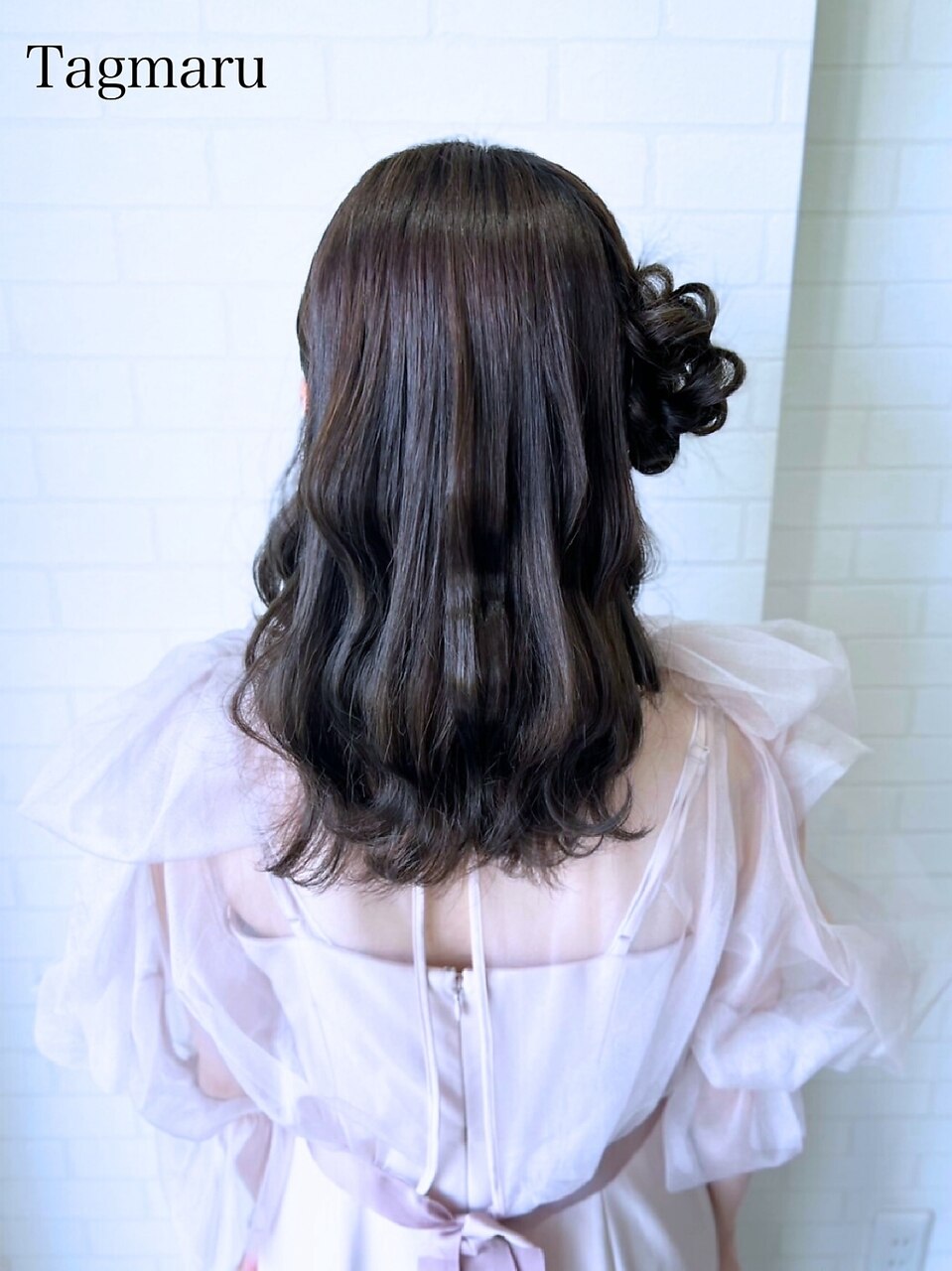 ハーフサイドアップ☆