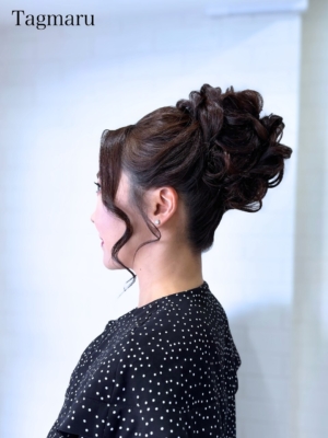 パーティーヘアセット☆大きめのエレガントアップ