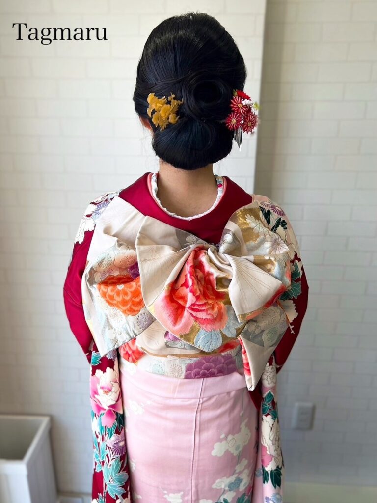 振袖着付けヘアセット☆