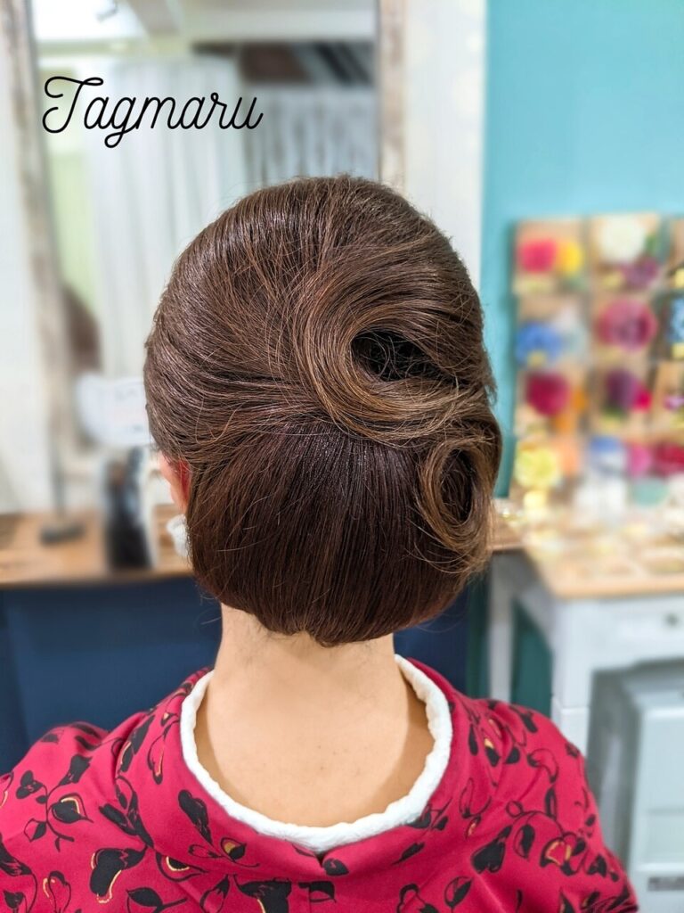 和装☆シニヨン☆