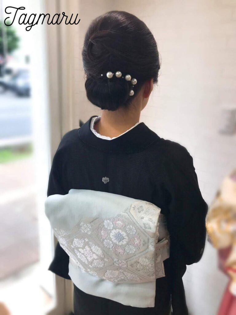 和装☆上品なシニヨン☆