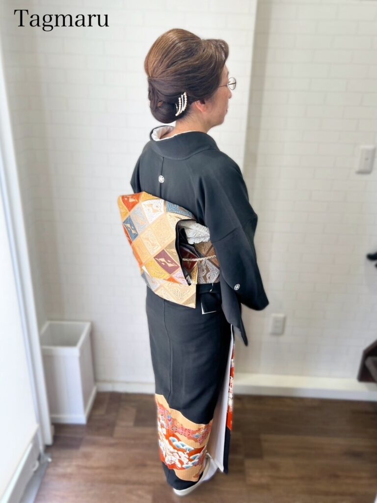 結婚式☆留袖着付けヘアセット☆