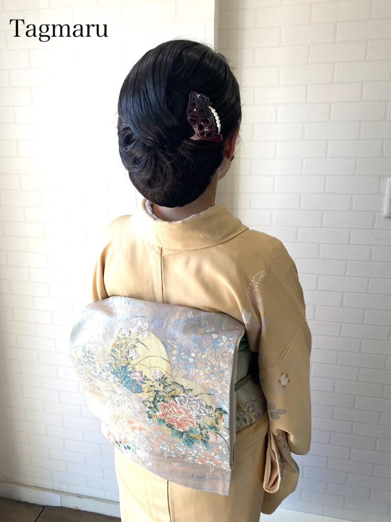 和装ヘアセット・抱き合わせスタイル☆