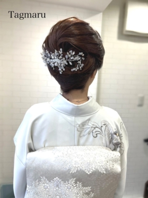 和装ヘアセット☆束感のある抱き合わせ
