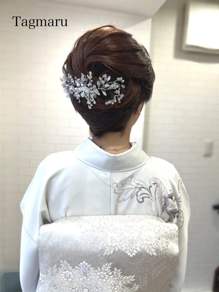 和装ヘアセット☆束感のある抱き合わせ