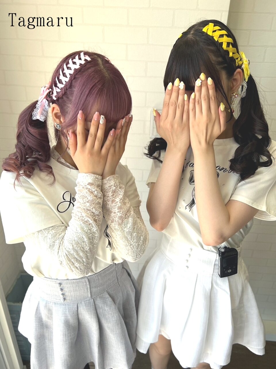 推し活ヘアメ☆ツインのレース編み☆