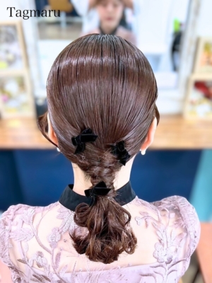 短めさんのポニーアレンジ☆
