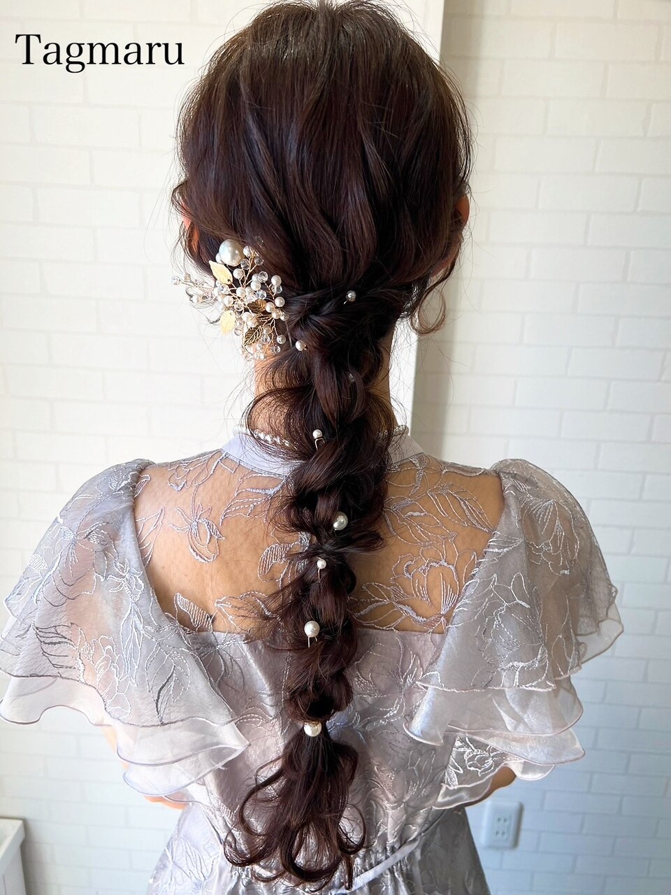 結婚式ヘアセット☆玉ねぎアレンジ☆