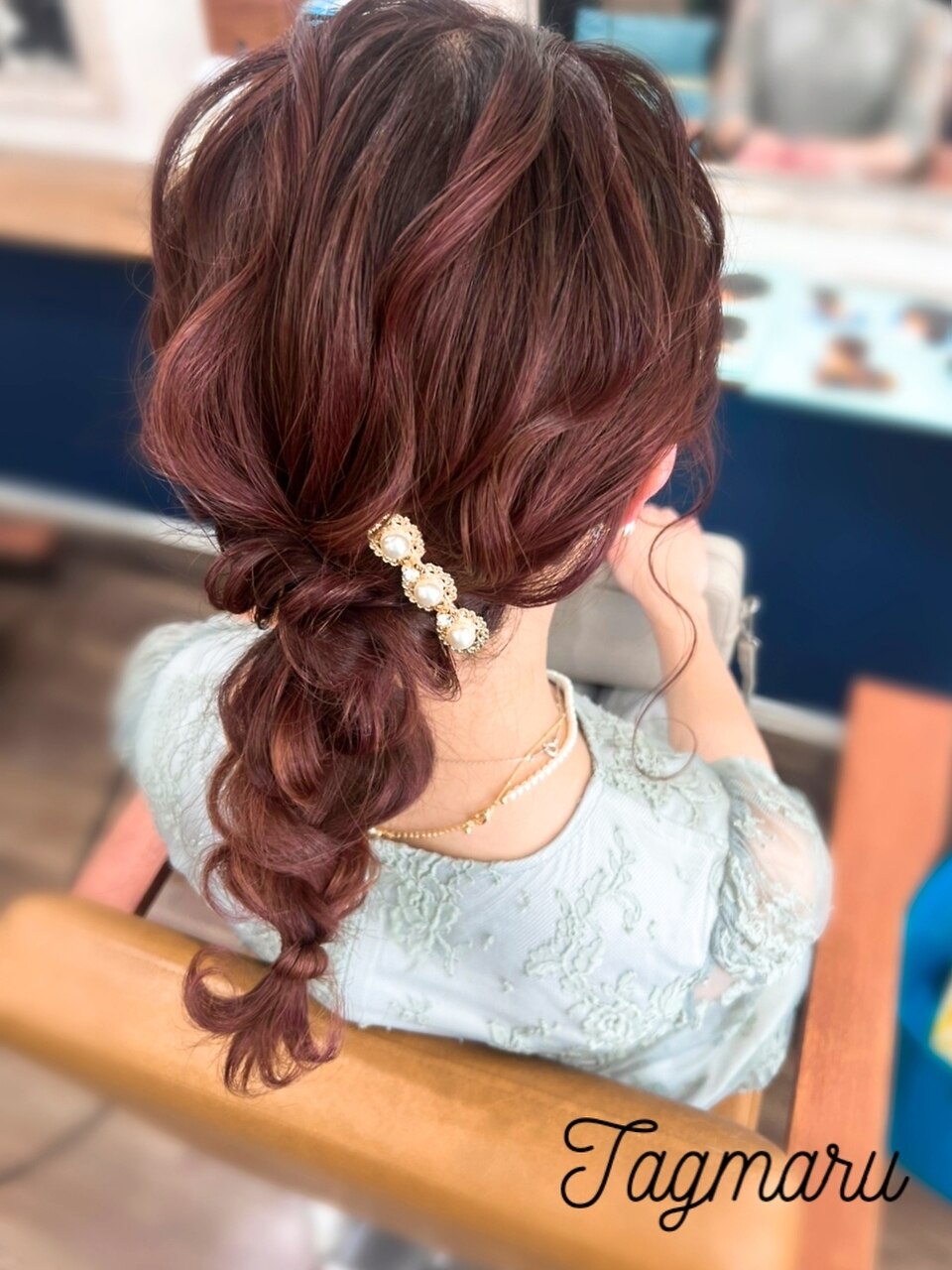 ナチュラルウエーブの編みおろし☆