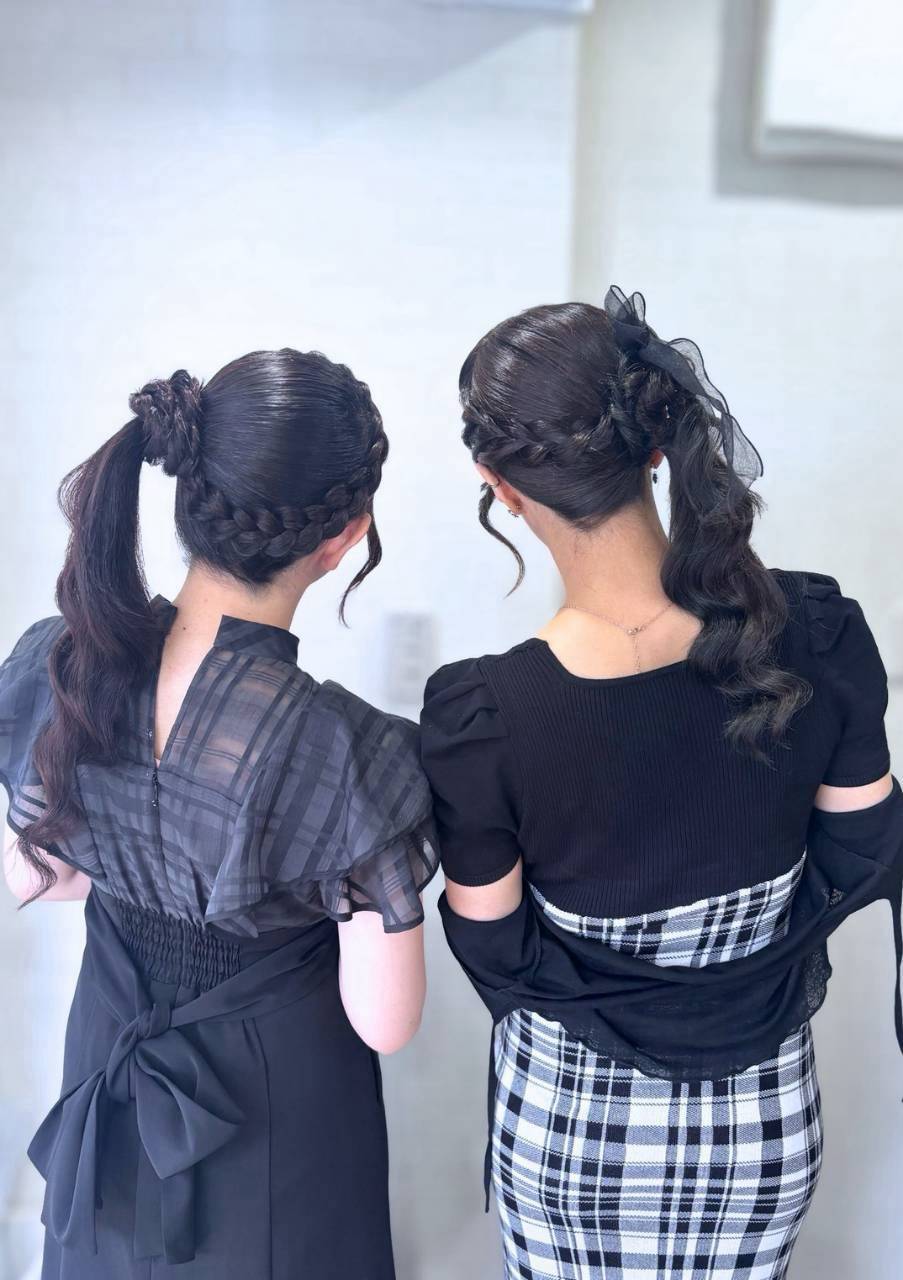 推し活ライブヘアセット