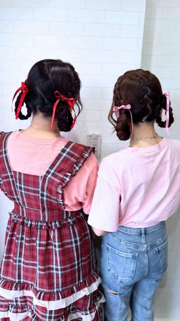 推し活ライブヘアセット