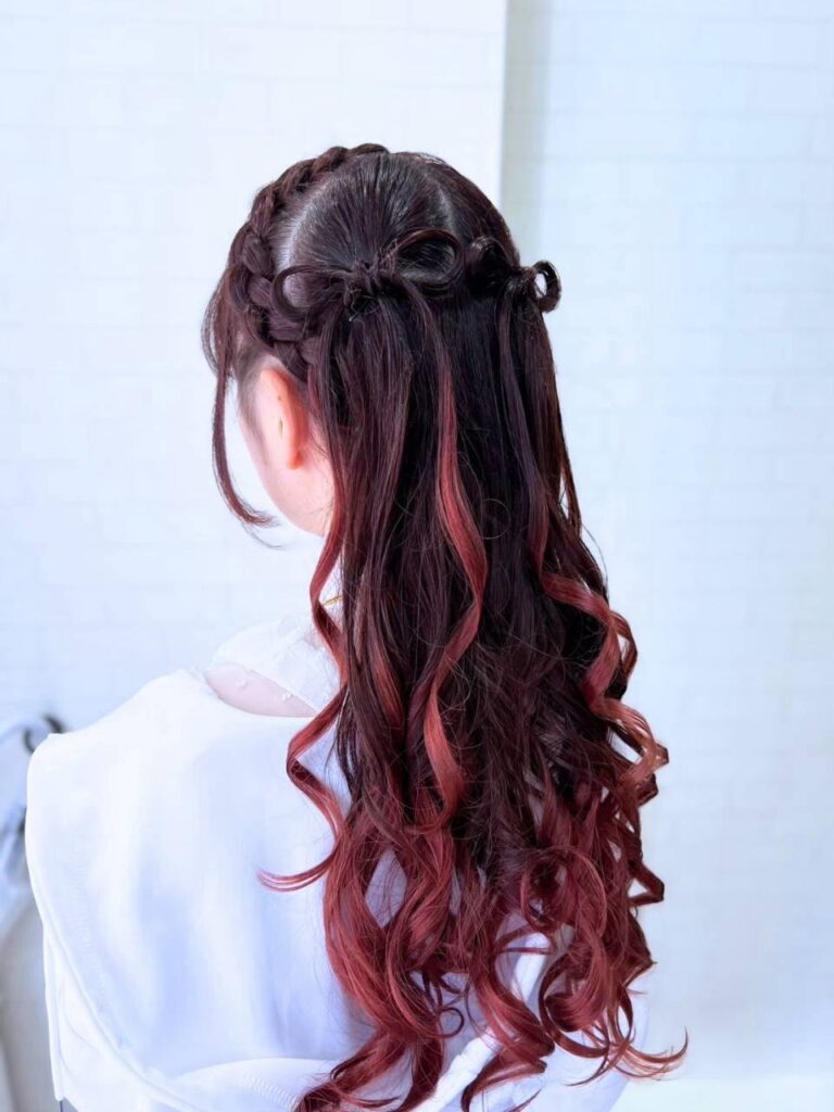 推し活ライブヘアセット