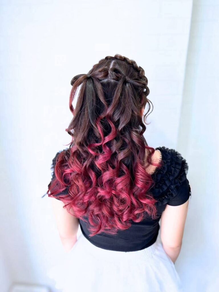 推し活ライブヘアセット